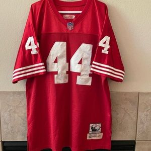 **SOLD**VTG San Francisco 49ers Tom Rathman Mitchell & Ness 1989 Throwback